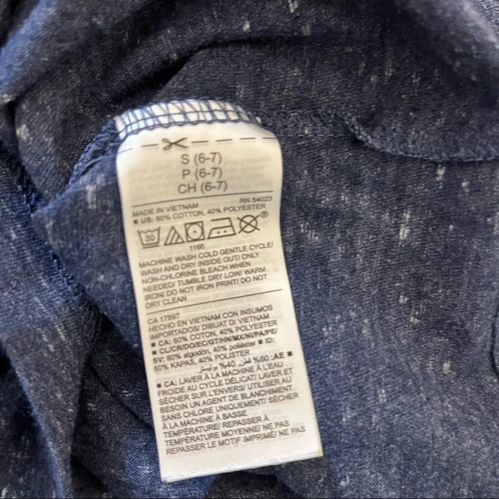 Old Navy soft blue
